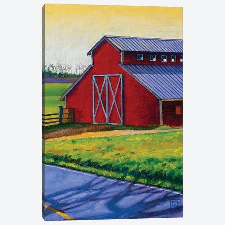 Whidbey Barn Canvas Print #SNM115} by Stacey Neumiller Canvas Print