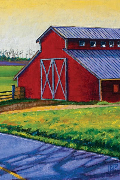 Stacey Neumiller: Whidbey Barn by Stacey Neumiller