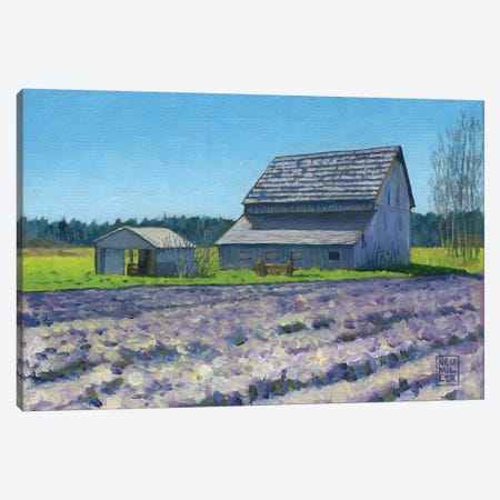 Boyer Barn Canvas Print #SNM13} by Stacey Neumiller Canvas Art