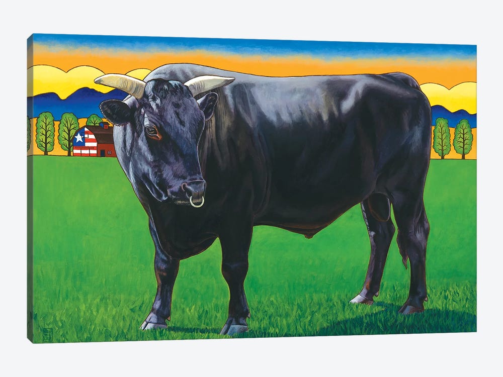 Bull Market by Stacey Neumiller 1-piece Canvas Print