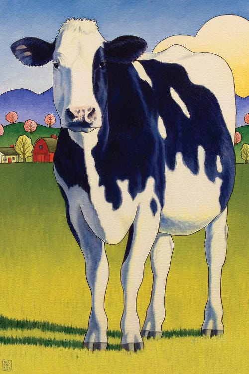A Good Lookin Cow by Stacey Neumiller wall art