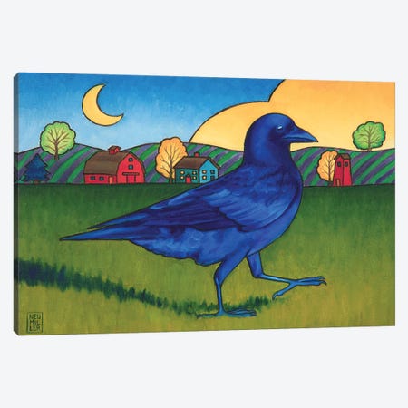 Crow's Run Canvas Print #SNM23} by Stacey Neumiller Canvas Print
