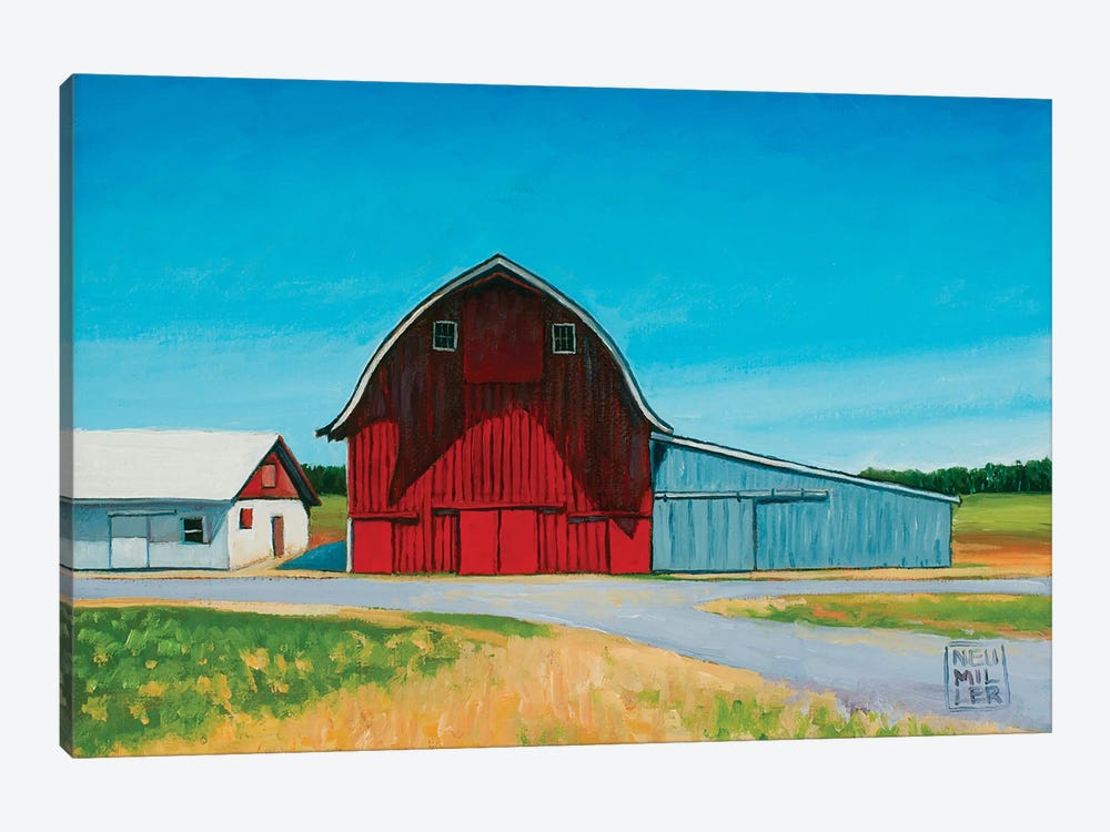 Across From The Drive-In by Stacey Neumiller 1-piece Canvas Print