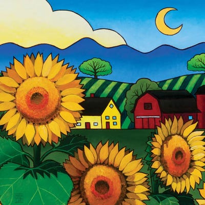 Fleur Du Soleil by Stacey Neumiller art print