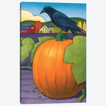 Its A Great Pumpkin Canvas Print #SNM46} by Stacey Neumiller Canvas Art