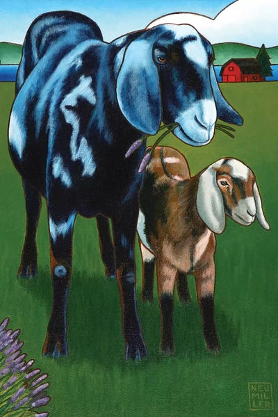 Lavender Lunch by Stacey Neumiller art print