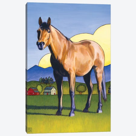 Mac Attack Canvas Print #SNM52} by Stacey Neumiller Canvas Artwork