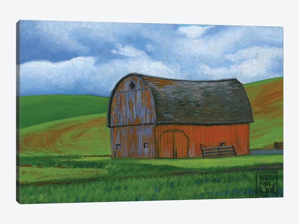 Palouse Barn I by Stacey Neumiller 1-piece Canvas Artwork