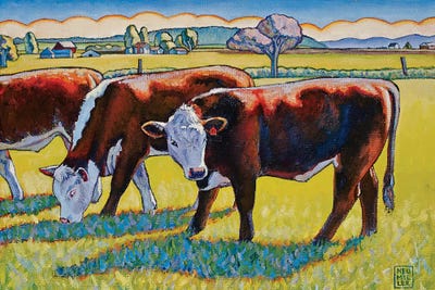 Prairie Lunch by Stacey Neumiller art print