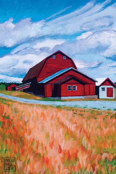 Stacey Neumiller: Reuble Barn by Stacey Neumiller