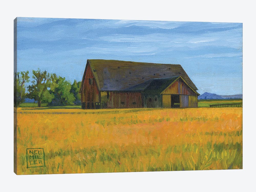 Skagit Valley Barn by Stacey Neumiller 1-piece Canvas Art Print