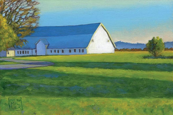 Stacey Neumiller: Skagit Valley Barn I by Stacey Neumiller