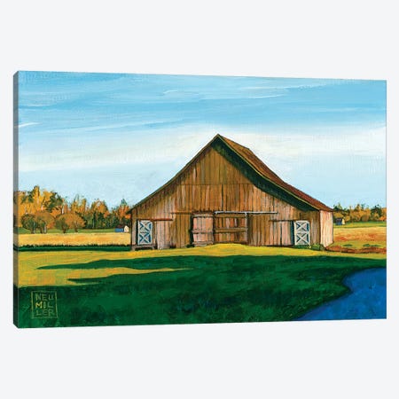 Skagit Valley Barn III Canvas Print #SNM84} by Stacey Neumiller Canvas Artwork