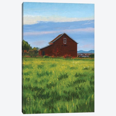 Skagit Valley Barn V Canvas Print #SNM86} by Stacey Neumiller Canvas Wall Art