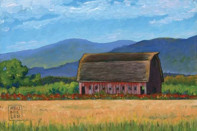 Skagit Valley Barn VII by Stacey Neumiller art print