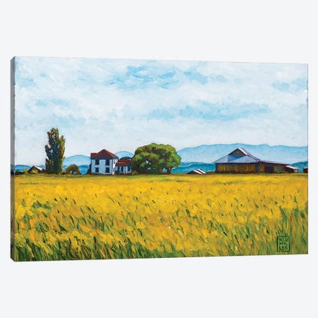 Smith Farm Canvas Print #SNM90} by Stacey Neumiller Canvas Artwork