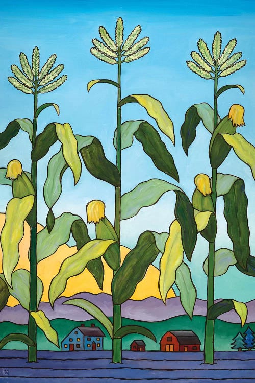 Three In A Row by Stacey Neumiller wall art