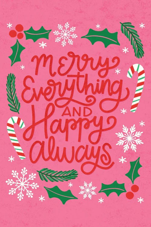 Merry Everything by Taylor Shannon wall art