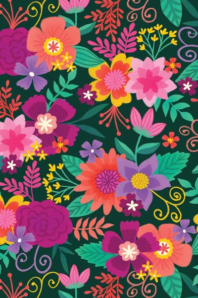 Joyful Blooms II by Taylor Shannon canvas print