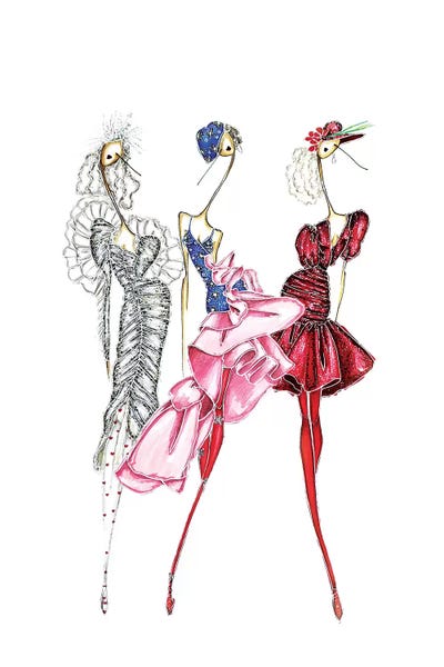 Rodarte Color by Sofie Nordstrøm canvas print