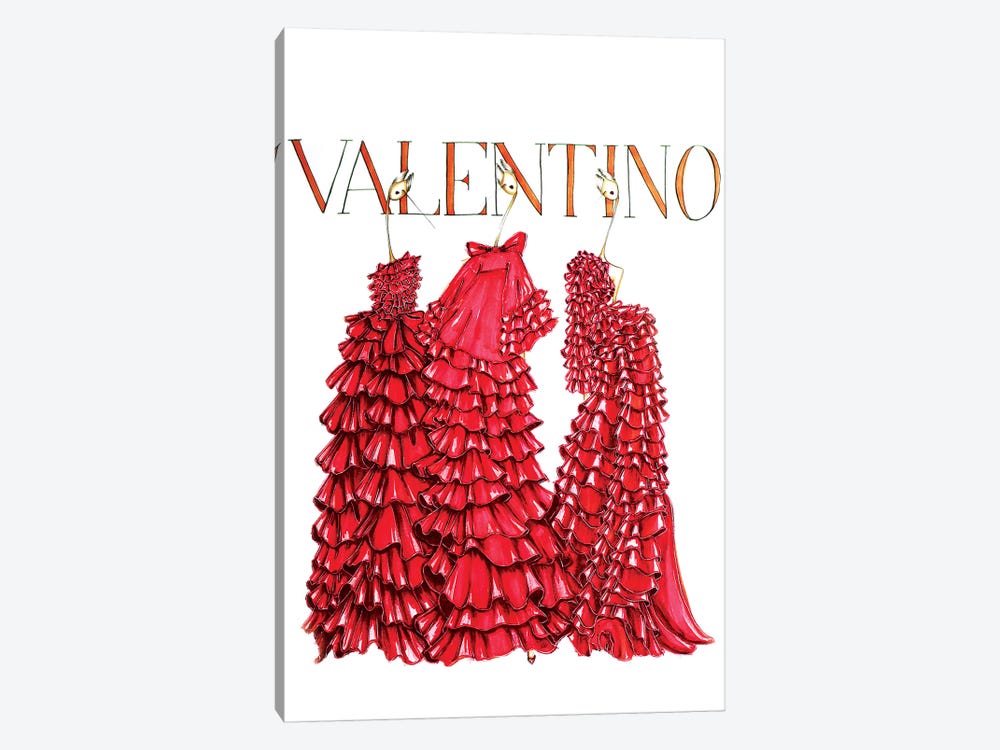 Valentino Cover by Sofie Nordstrøm 1-piece Art Print