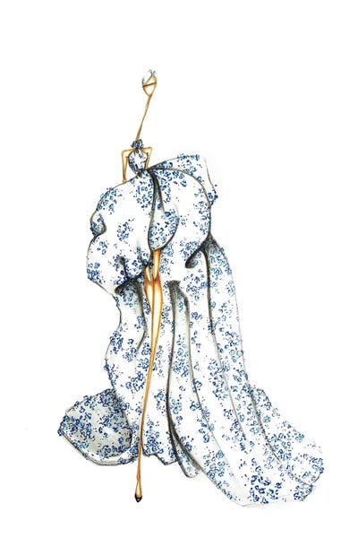 Carolina by Sofie Nordstrøm framed canvas print