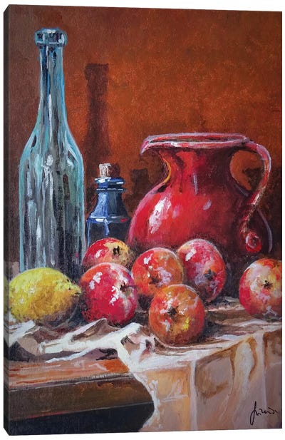 Fruits Canvas Art Print - Sinisa Saratlic