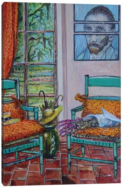 The Colors Of Vincent Canvas Art Print - Sinisa Saratlic