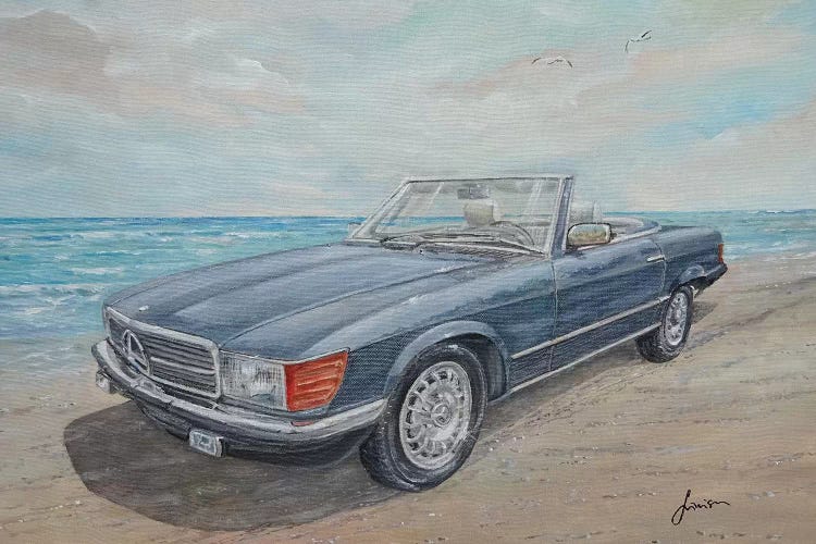 1984 Mercedes-Benz 500 Sl by Sinisa Saratlic wall art