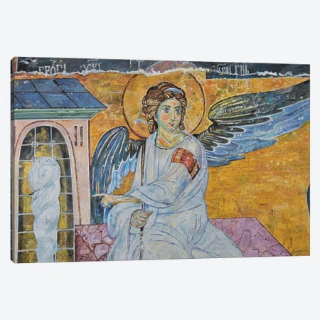 Archangel Gabriel Canvas Print #SNS125} by Sinisa Saratlic Canvas Art