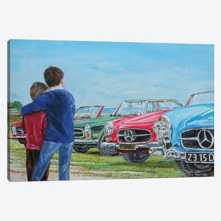 Dream Cars Canvas Print #SNS129} by Sinisa Saratlic Canvas Print
