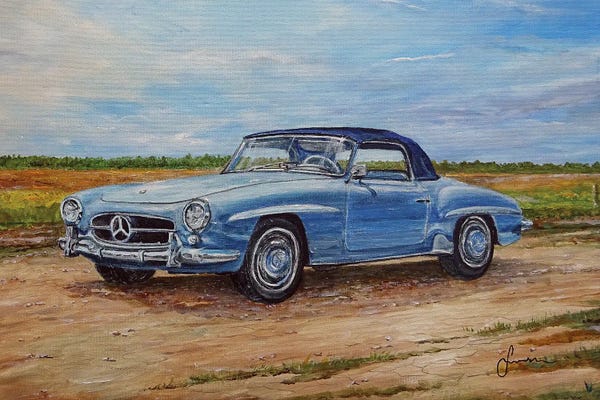 Mercedes-Benz: 1957 Mercedes-Benz 190 SL Roadster by Sinisa Saratlic