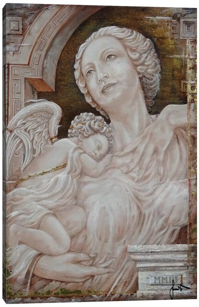Angel Canvas Art Print - Sinisa Saratlic