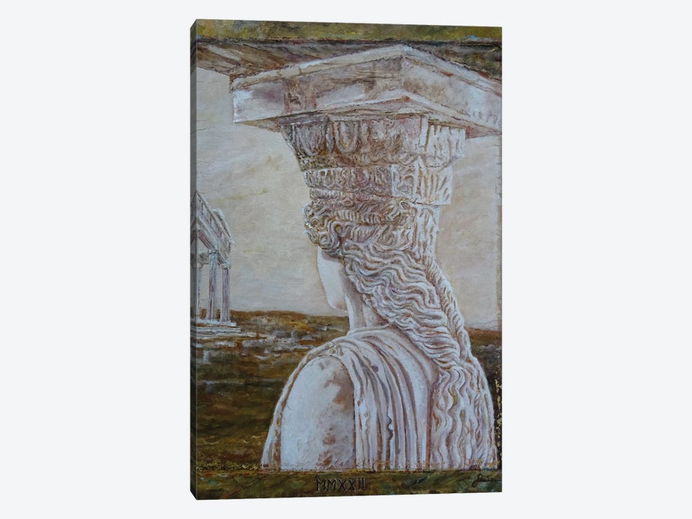 Remembering The Acropolis by Sinisa Saratlic 1-piece Canvas Art
