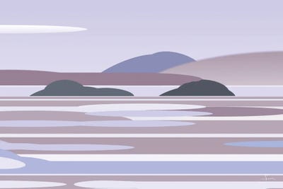 Adriatic Light by Sinisa Saratlic framed canvas print