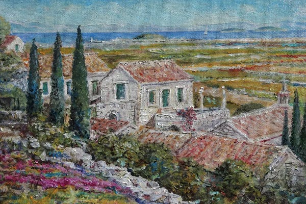 Mediterranean Décor: Mediterranean Village by Sinisa Saratlic