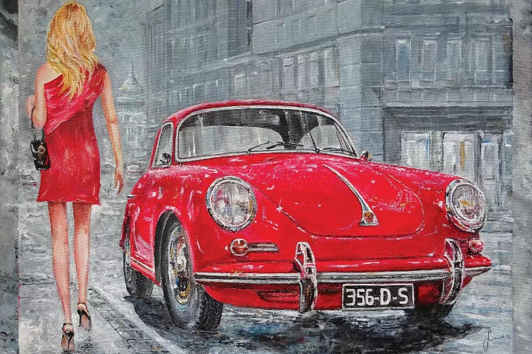 1967 Porsche 356 C by Sinisa Saratlic wall art