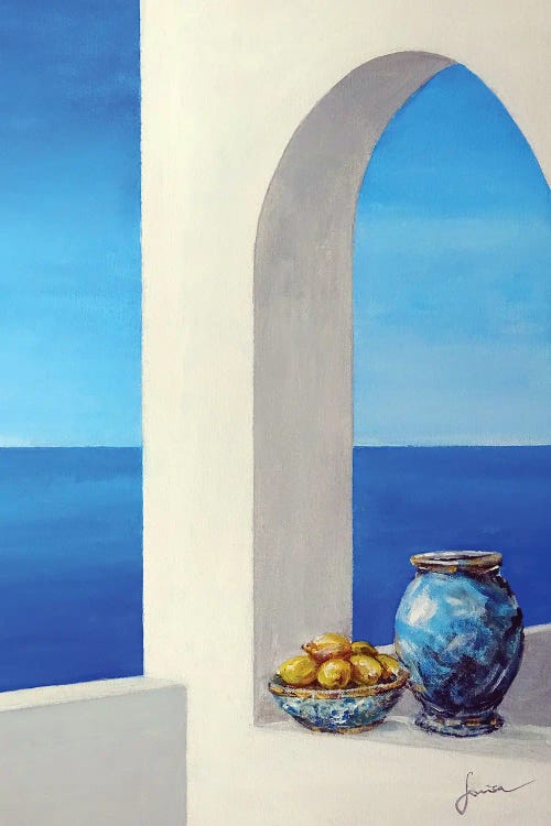 Blue Horizon by Sinisa Saratlic wall art