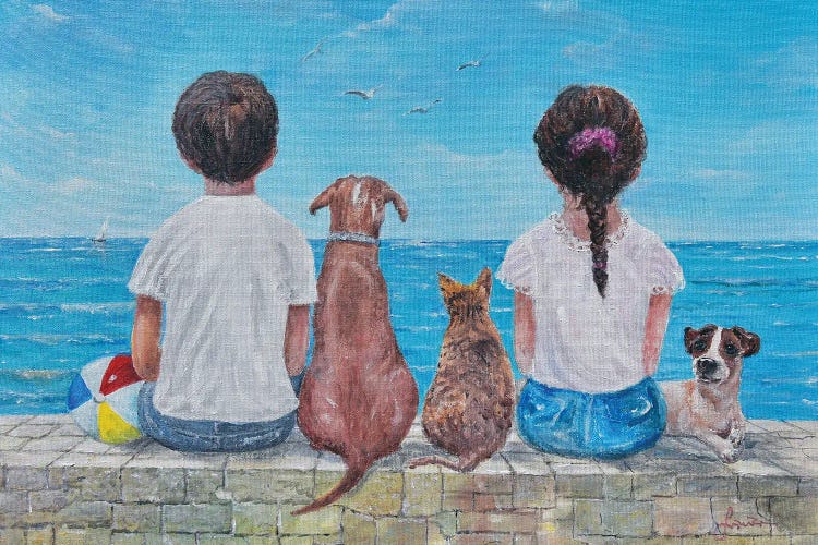 Childhood by Sinisa Saratlic wall art