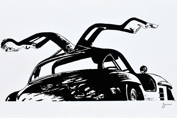 In Memory Of Gullwing by Sinisa Saratlic wall art