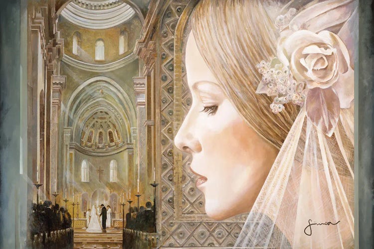 Wedding Vows by Sinisa Saratlic wall art