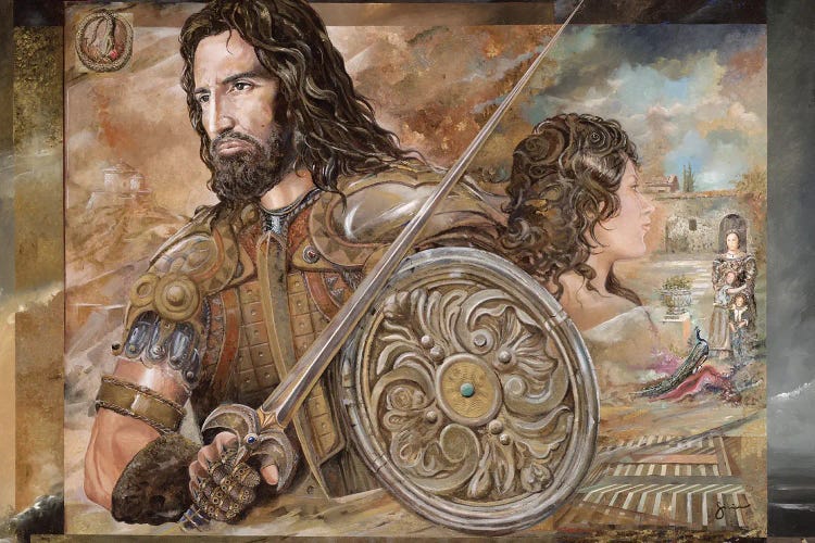 Conflict by Sinisa Saratlic wall art