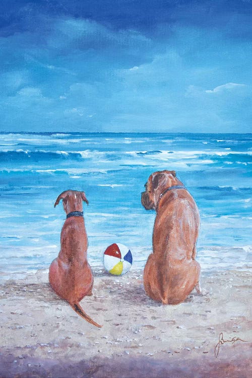 Best Friends by Sinisa Saratlic wall art