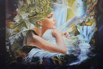 Destiny by Sinisa Saratlic framed canvas print