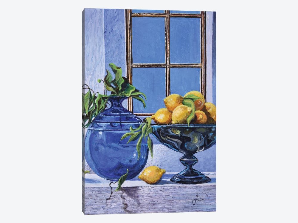 Lemons by Sinisa Saratlic 1-piece Canvas Print