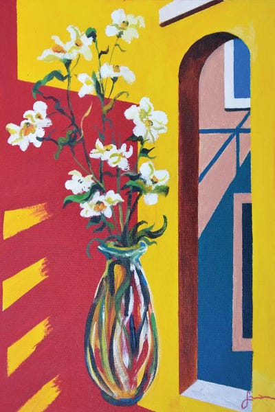 Window by Sinisa Saratlic framed canvas print