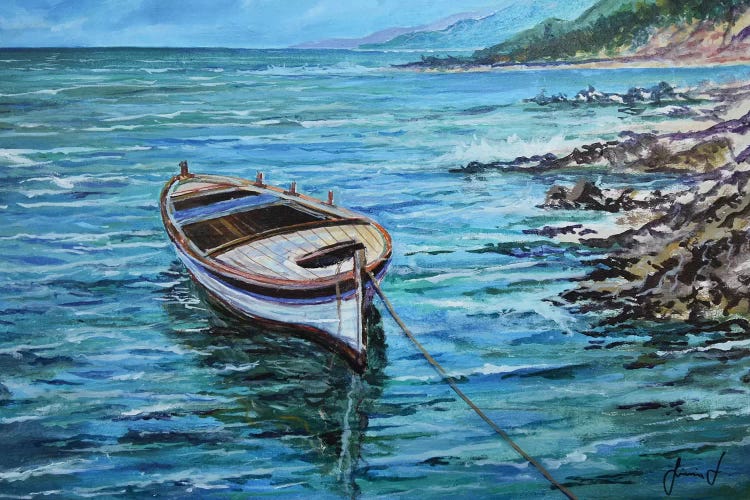 Boat by Sinisa Saratlic wall art