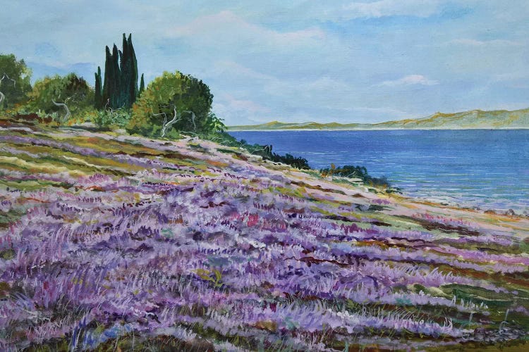 Along The Shore by Sinisa Saratlic wall art