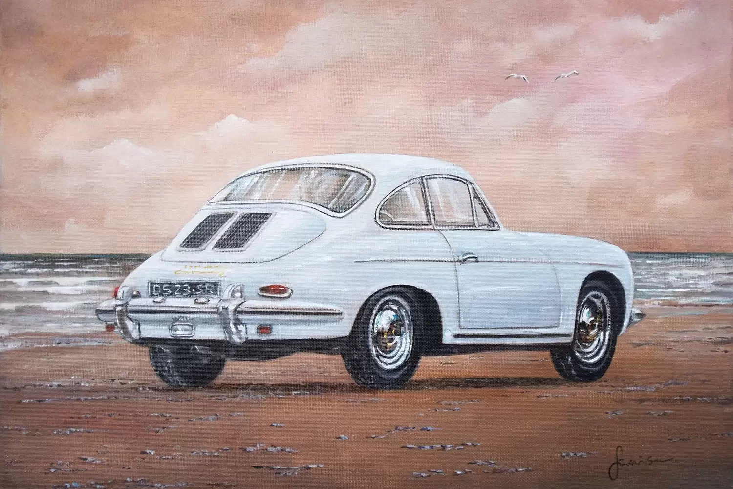 Porsche: 1962 Porsche 356 Carrera 2 by Sinisa Saratlic