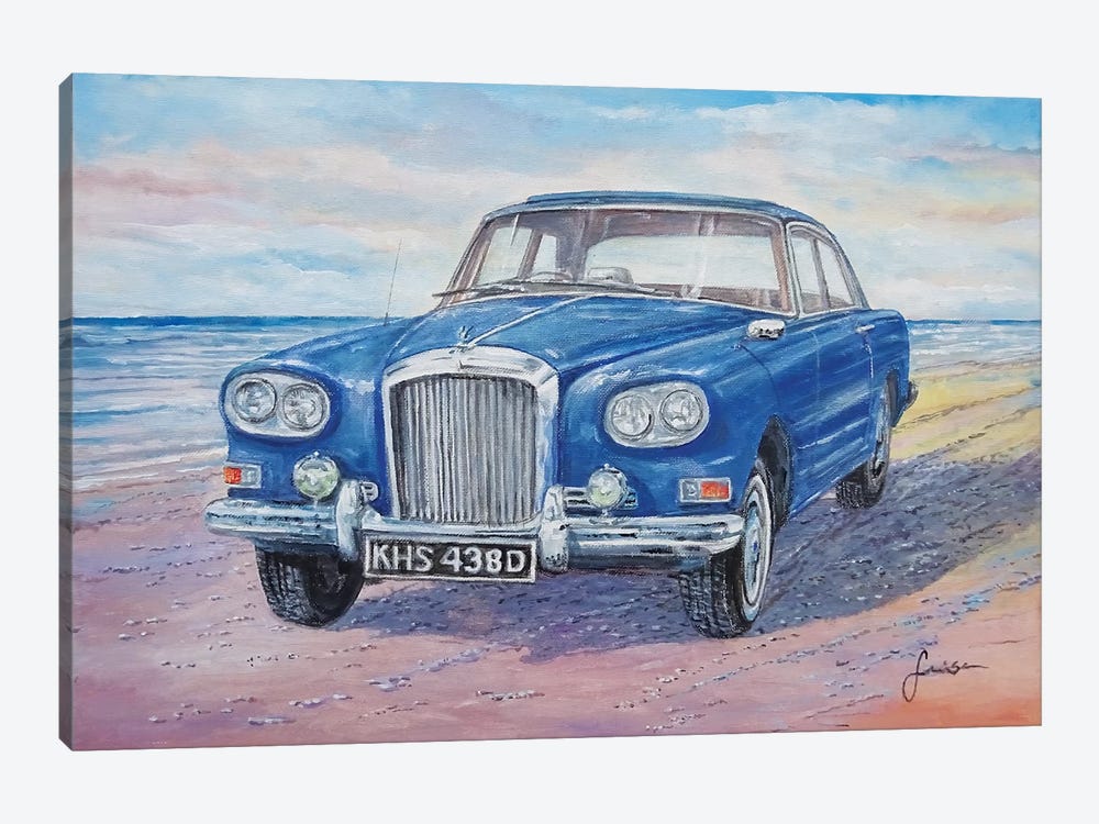1963 Bentley Continental S3 Coupe by Sinisa Saratlic 1-piece Canvas Wall Art